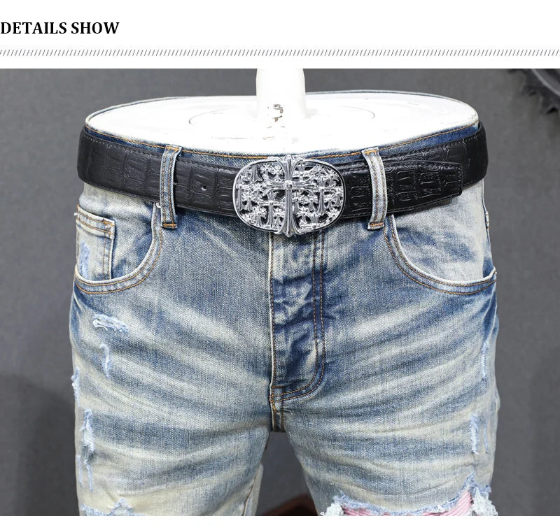 Y2K retro jeans, hip-hop