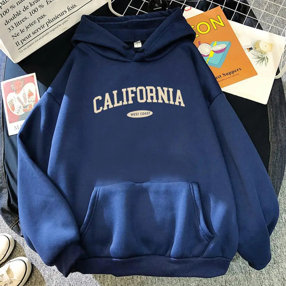 California West Coast Design Womens Hoody