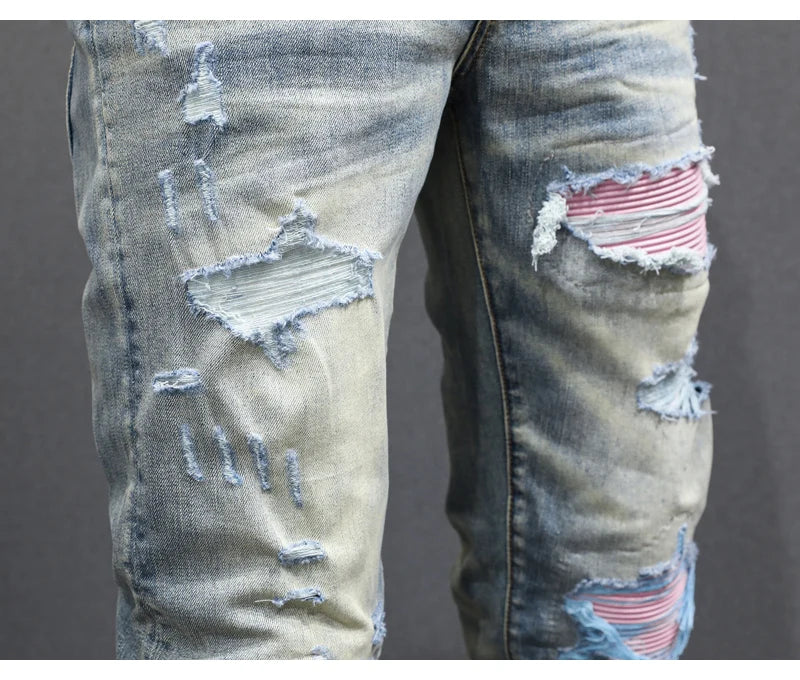 Y2K retro jeans, hip-hop