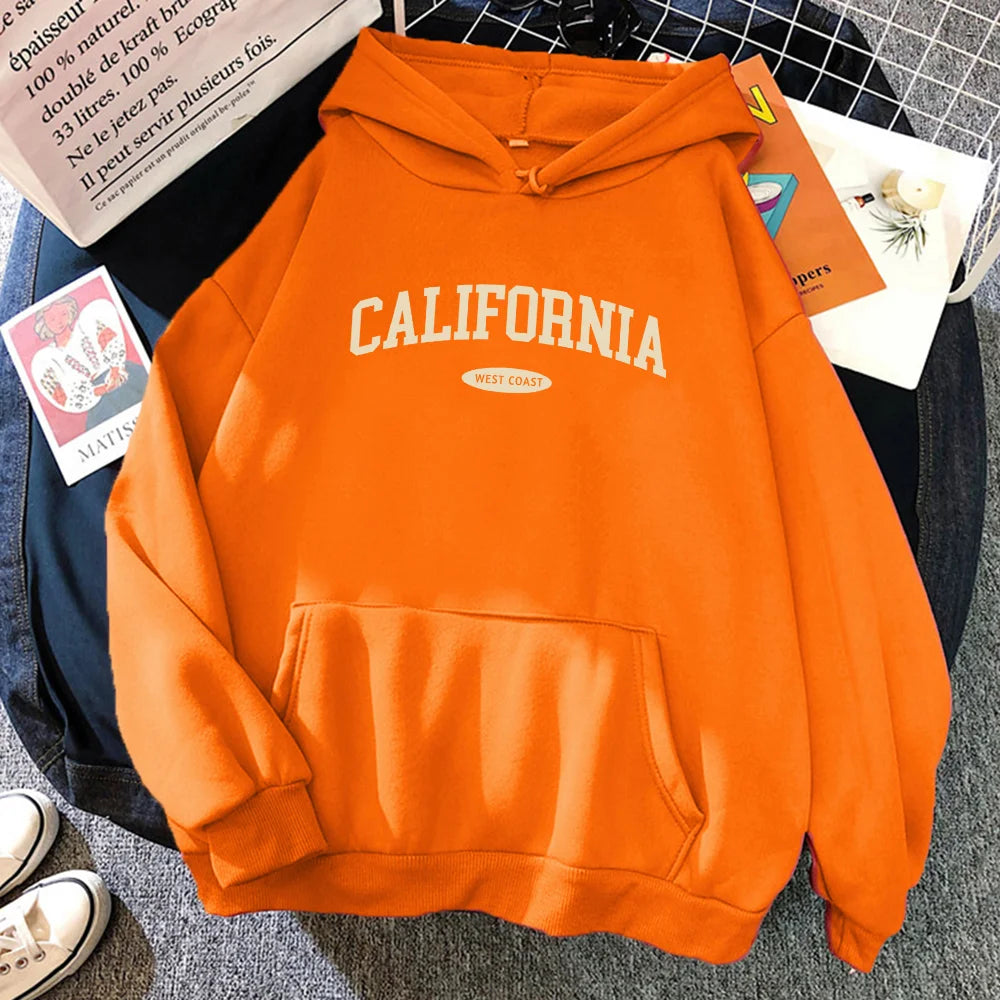 California West Coast Design Womens Hoody
