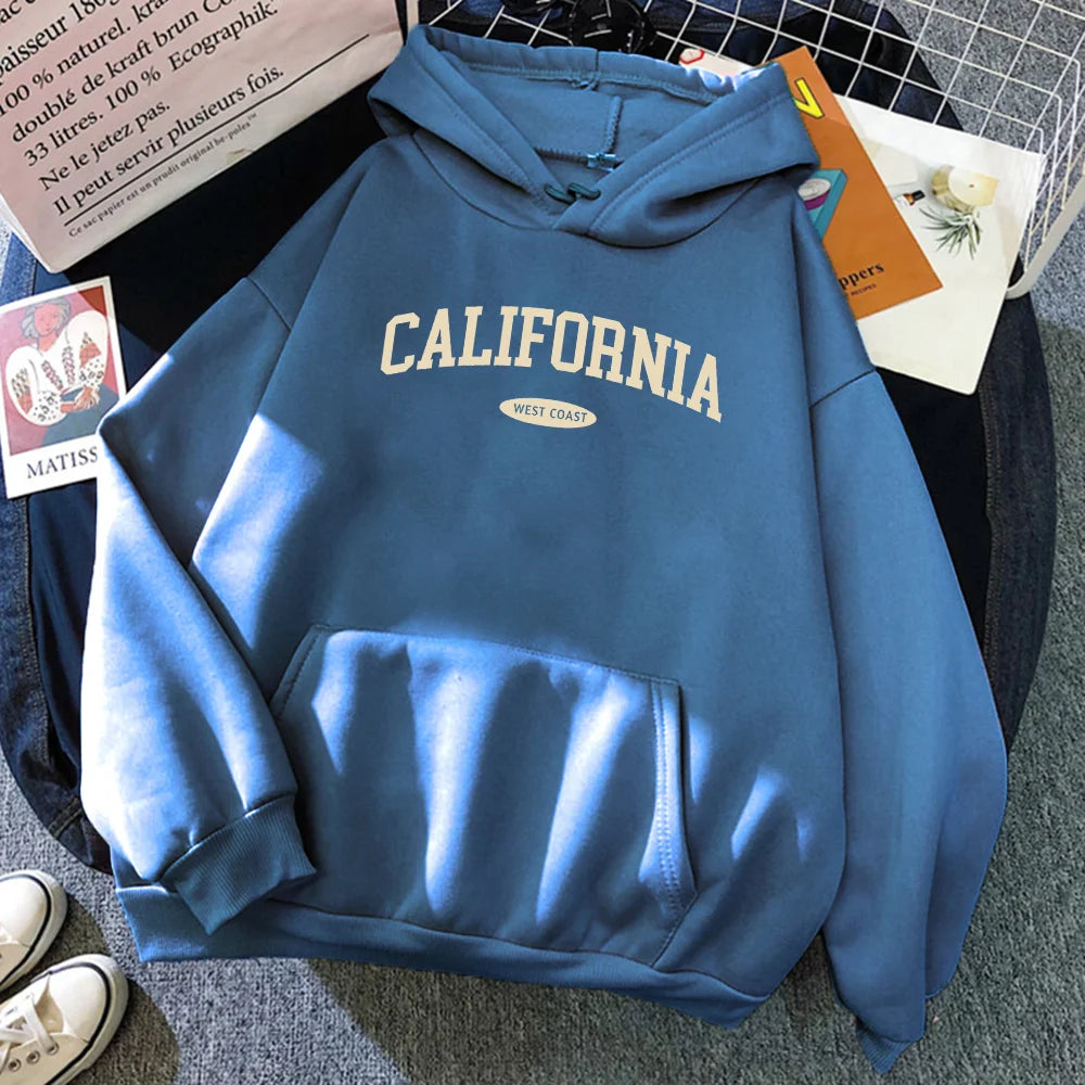 California West Coast Design Womens Hoody