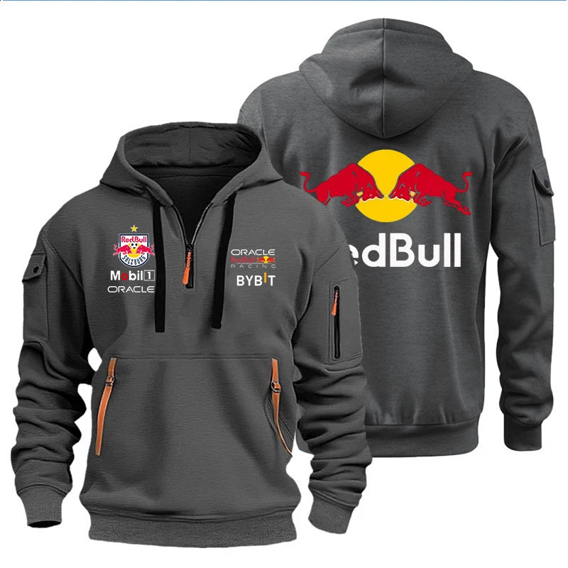 🔥 Red Bull Racing 2025 Team Hoodie — Black F1 Racing Hoodie (Men’s) 🔥