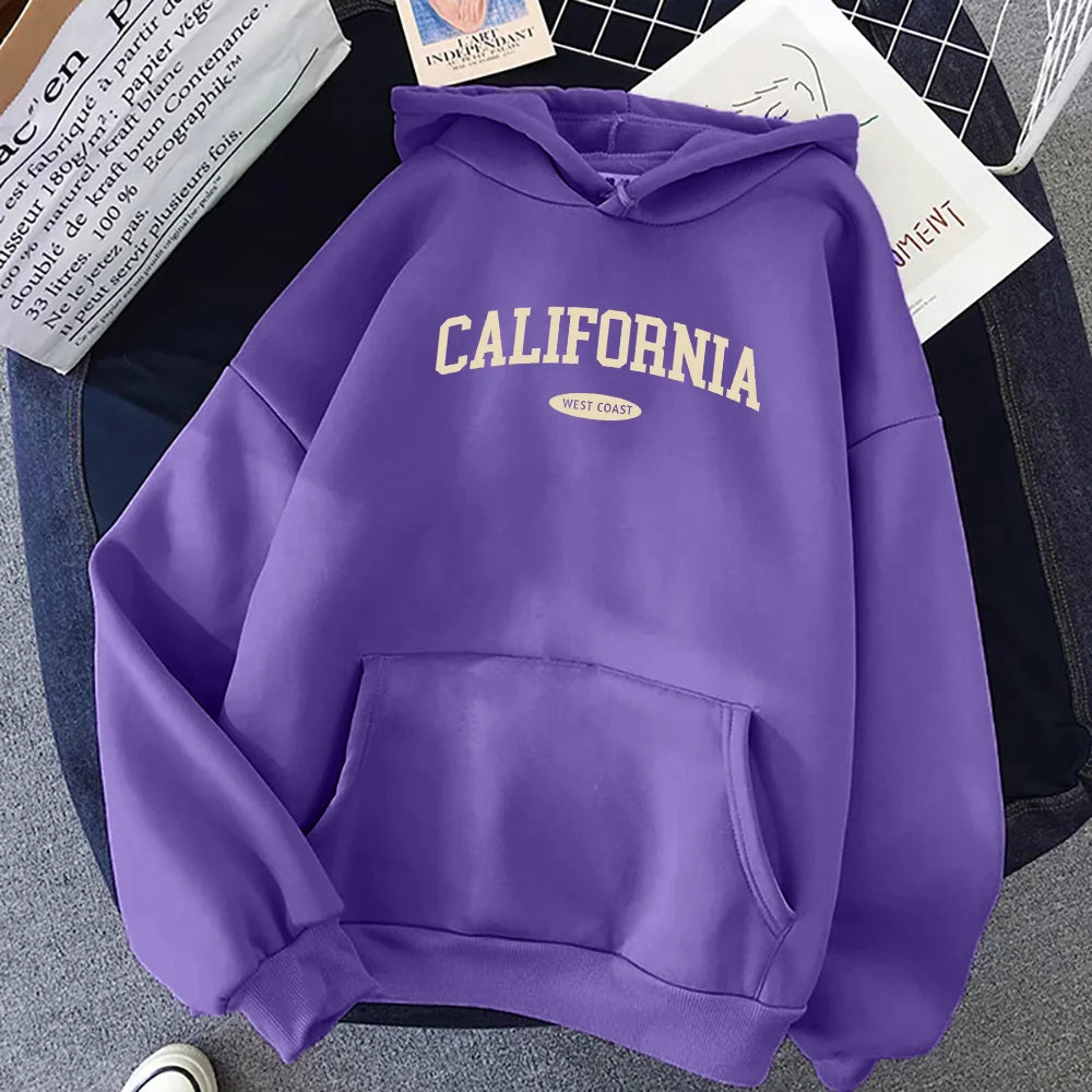 California West Coast Design Womens Hoody