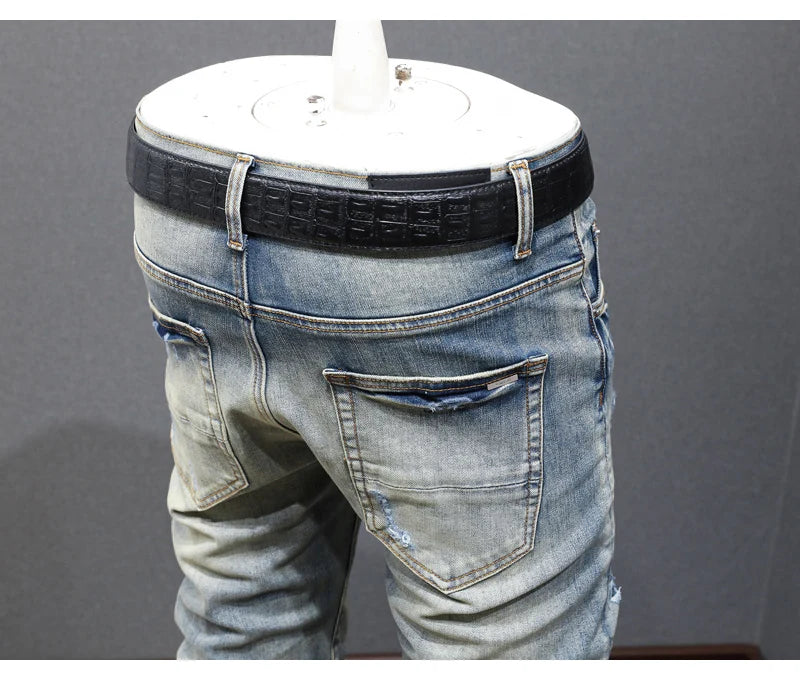 Y2K retro jeans, hip-hop