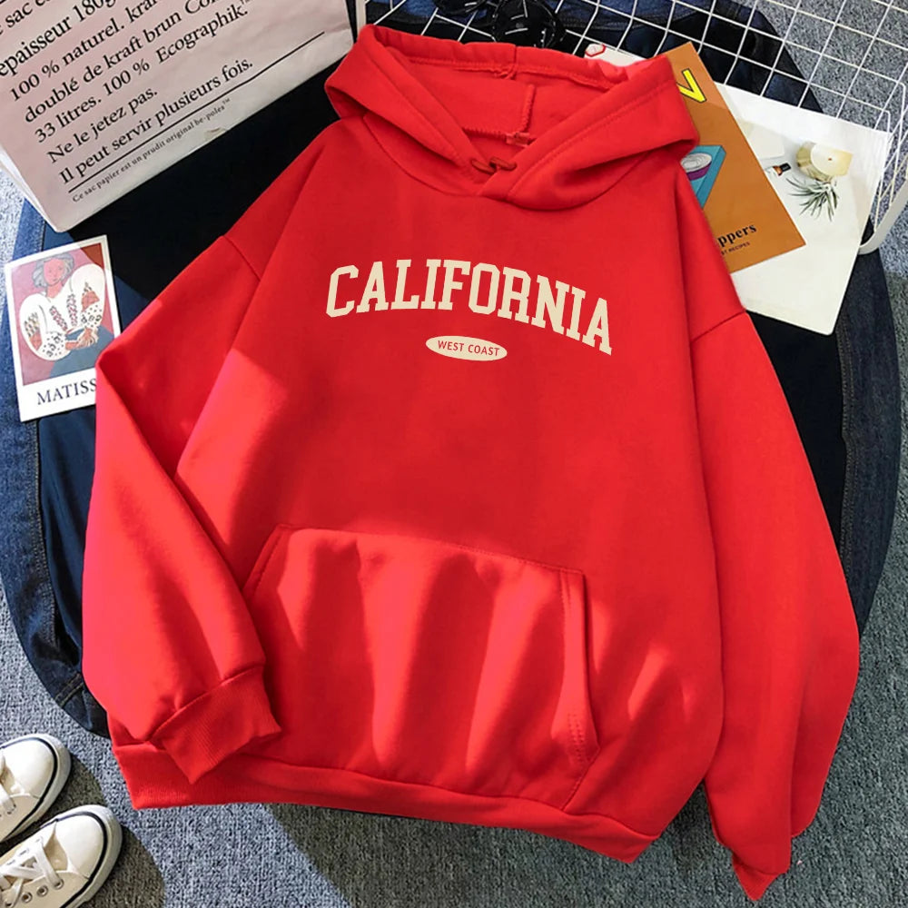 California West Coast Design Womens Hoody