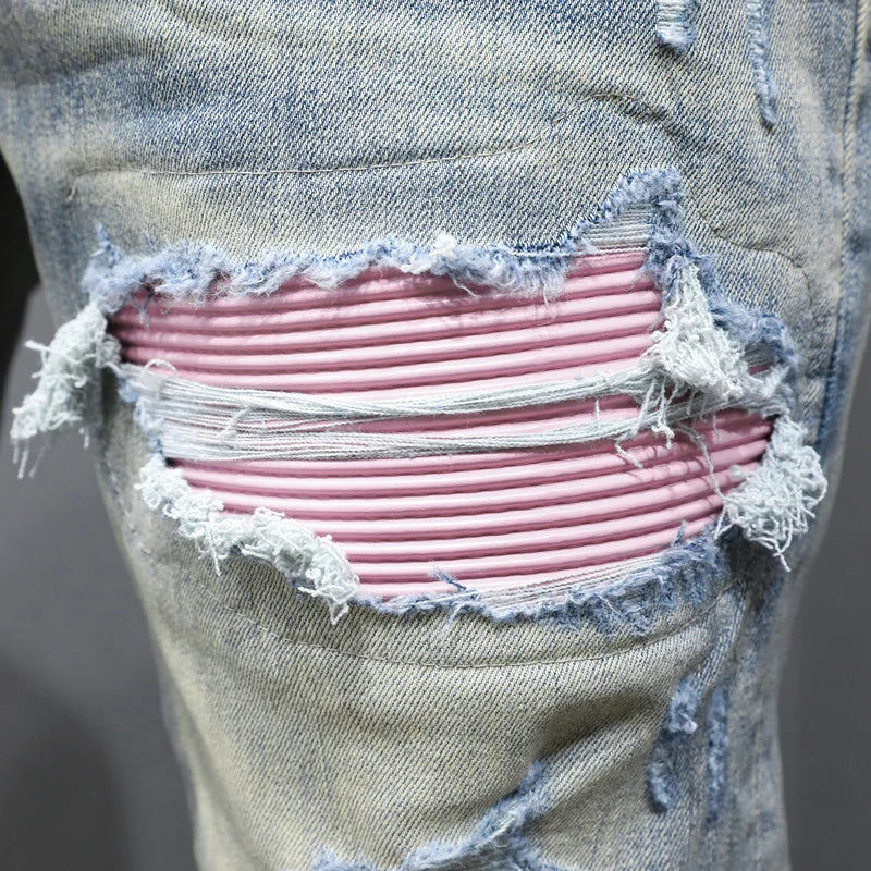 Y2K retro jeans, hip-hop