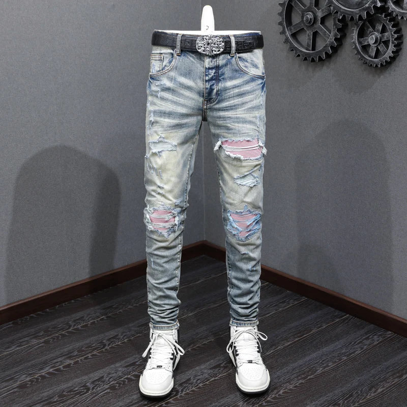 Y2K retro jeans, hip-hop