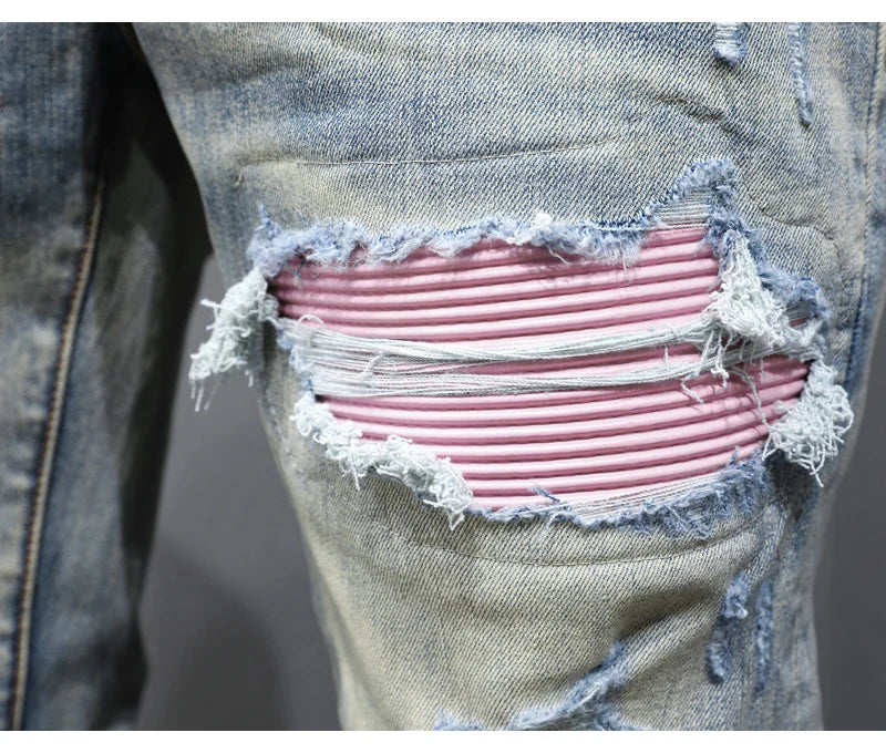 Y2K retro jeans, hip-hop