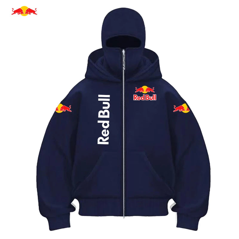 🔥 Urban RedBull Zip Hoodie – Streetwear Essential