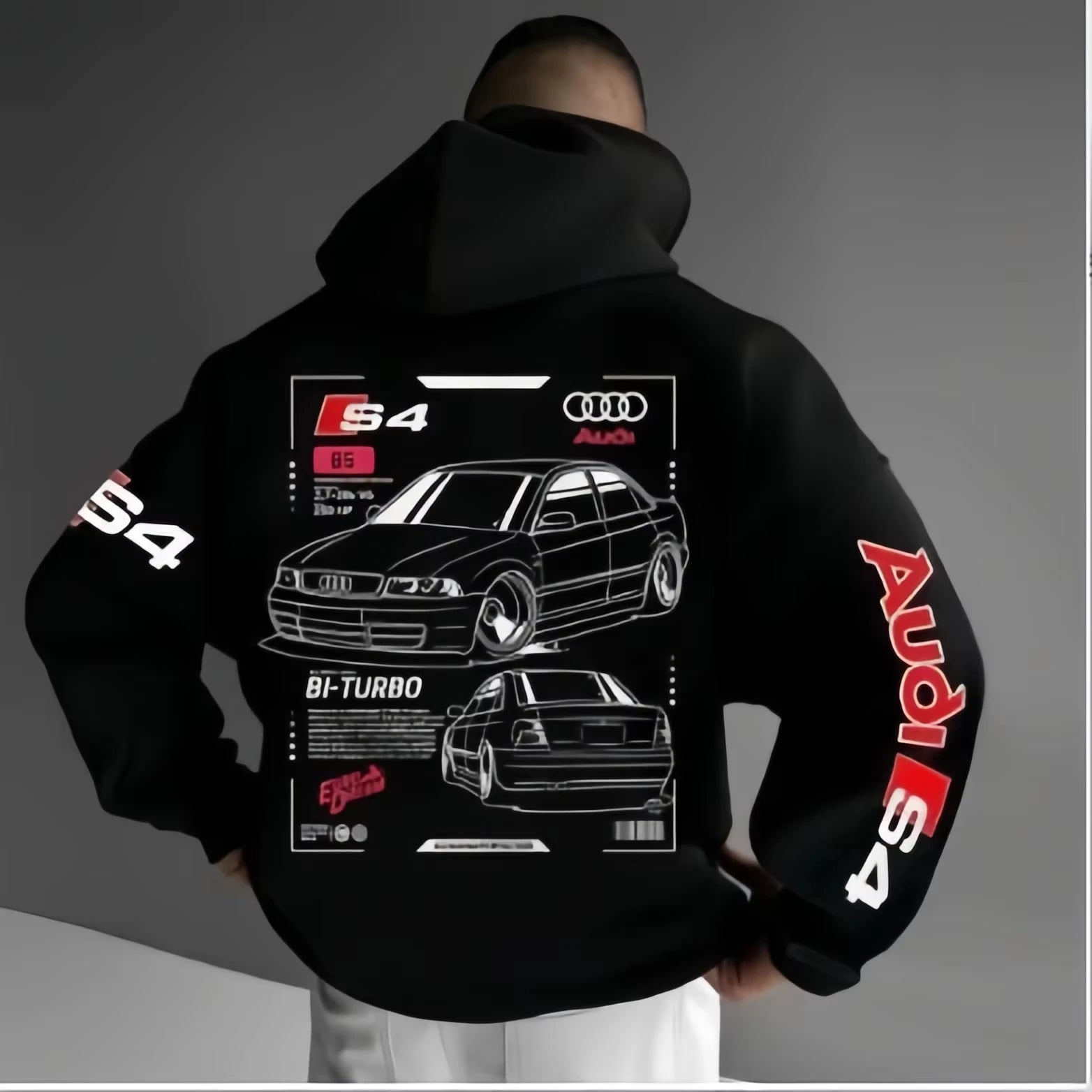 🔥 Premium Audi Car Enthusiast Hoodie – Streetwear Essential