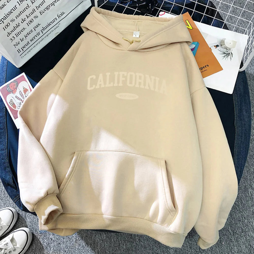 California West Coast Design Womens Hoody