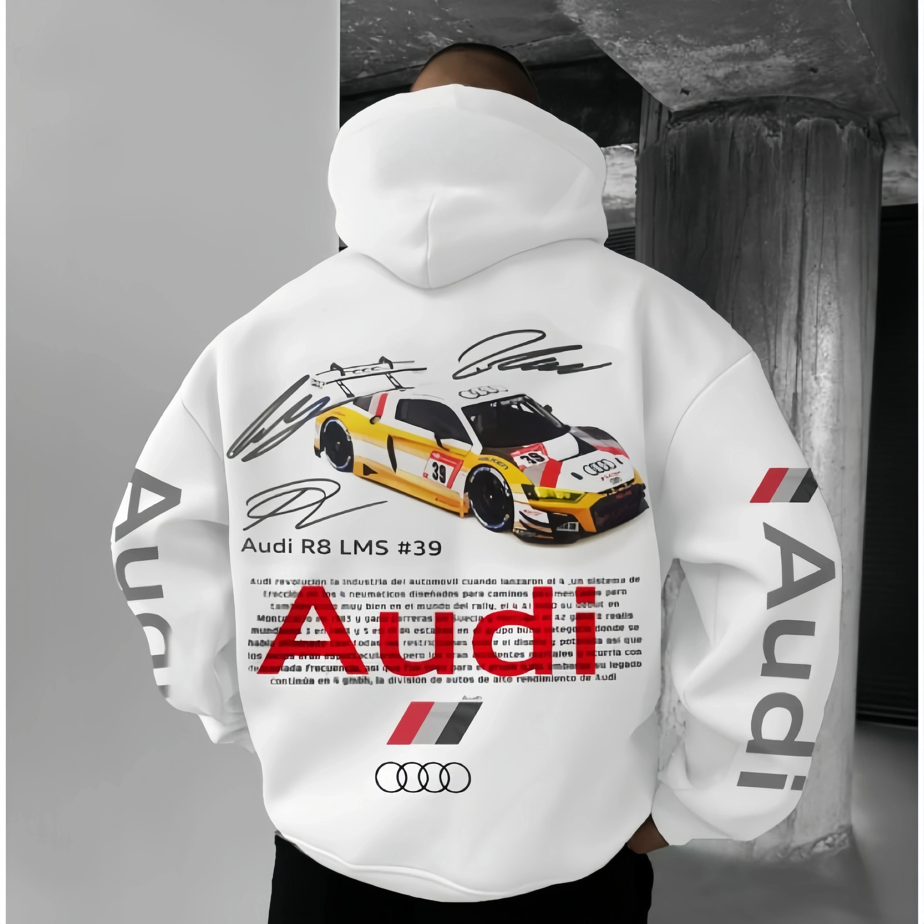 🔥 Premium Audi Car Enthusiast Hoodie – Streetwear Essential