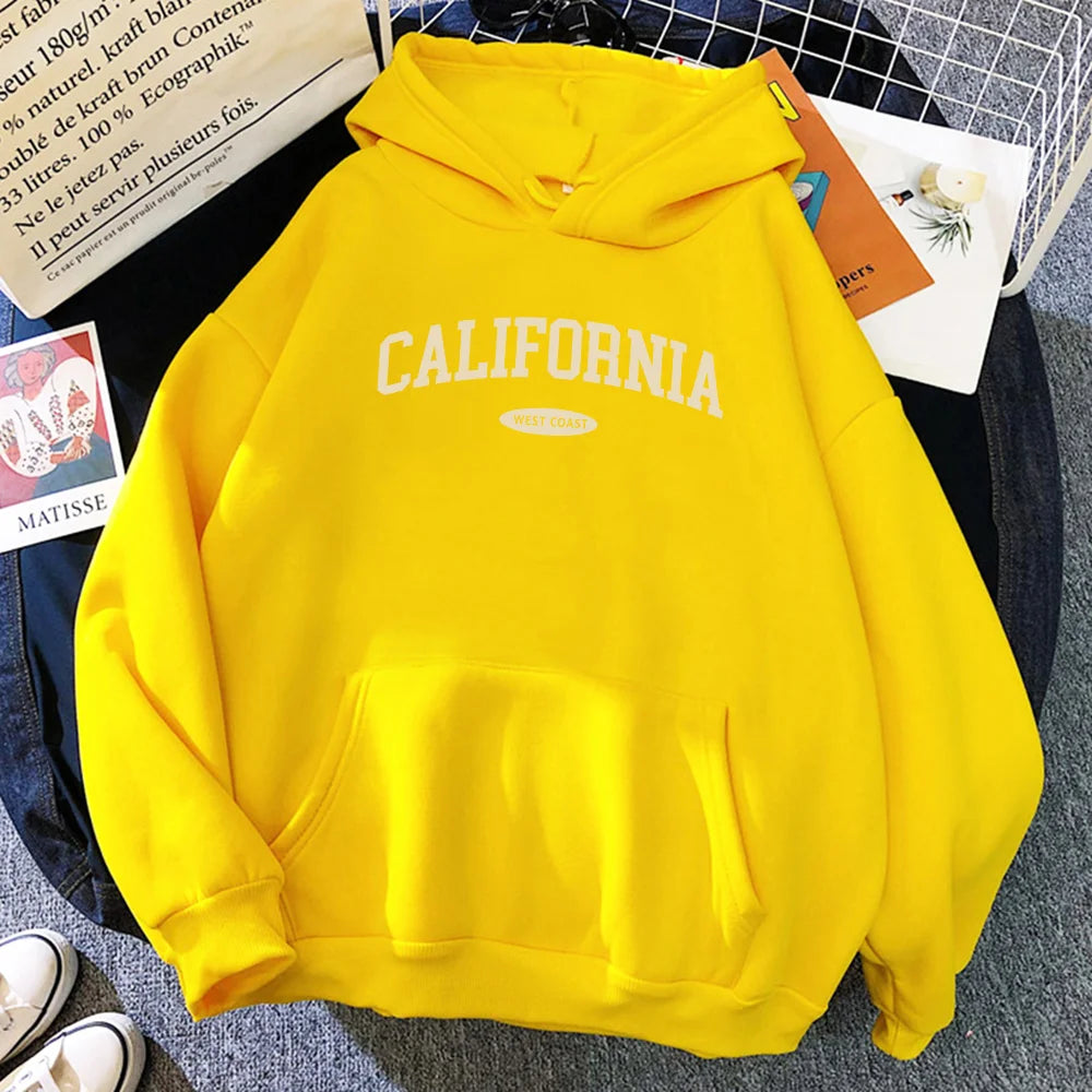 California West Coast Design Womens Hoody