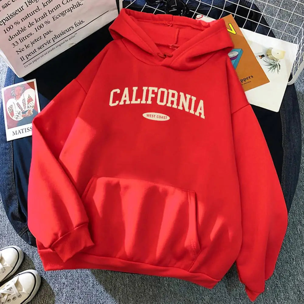 California West Coast Design Womens Hoody