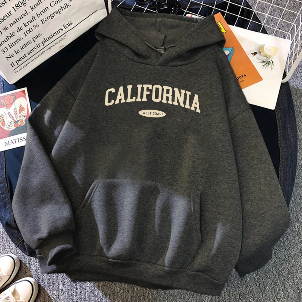 California West Coast Design Womens Hoody