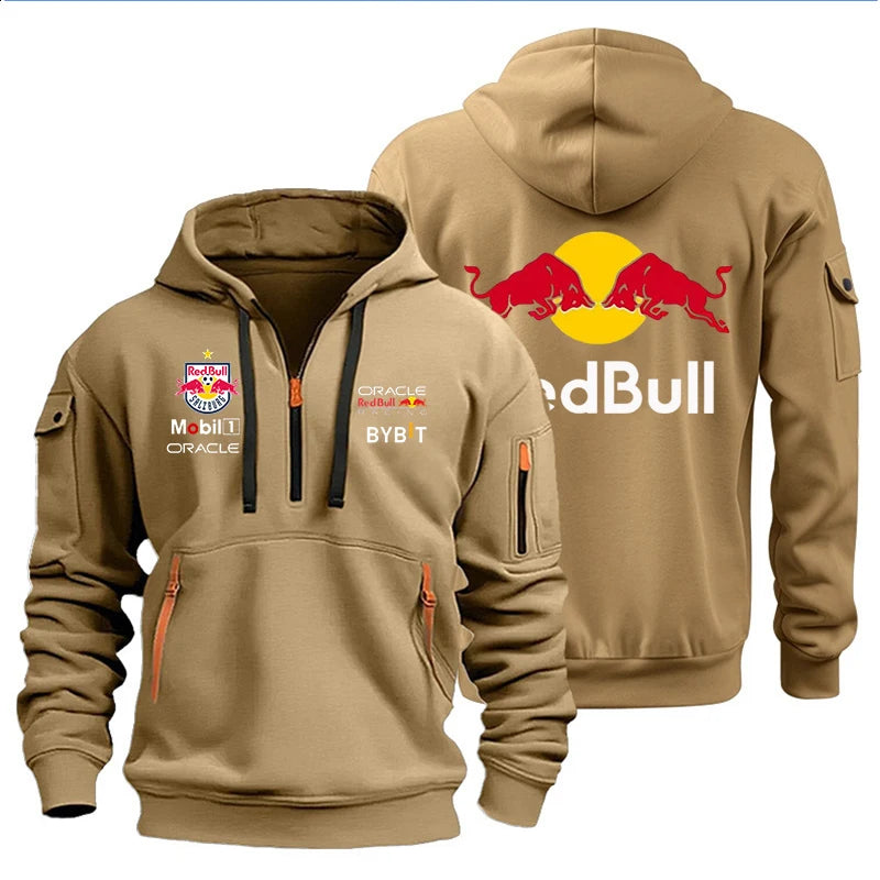 🔥 Red Bull Racing 2025 Team Hoodie — Black F1 Racing Hoodie (Men’s) 🔥