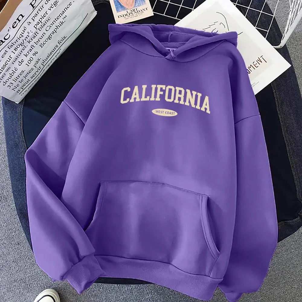 California West Coast Design Womens Hoody