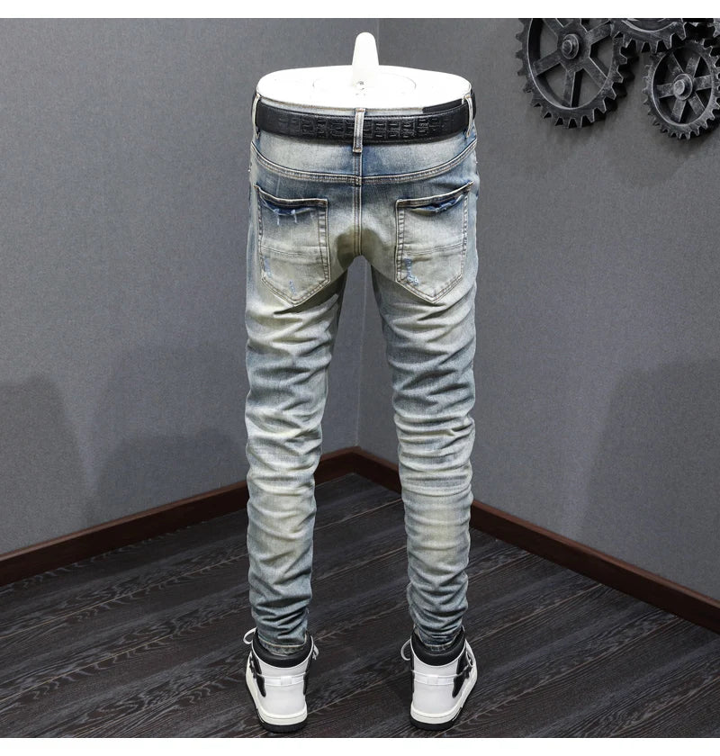 Y2K retro jeans, hip-hop