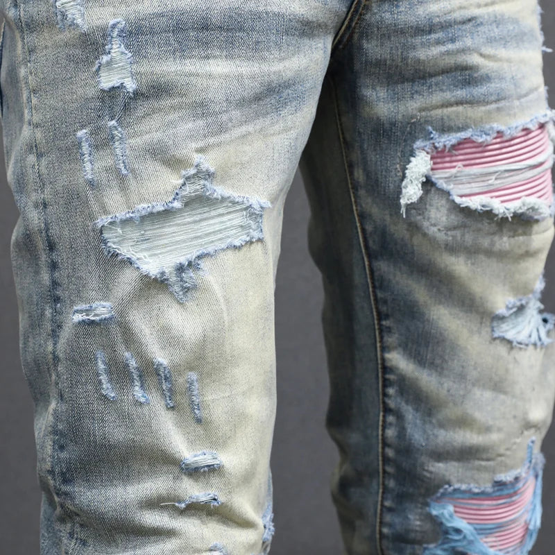 Y2K retro jeans, hip-hop